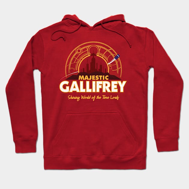 Majestic Gallifrey Hoodie by CoryFreemanDesign